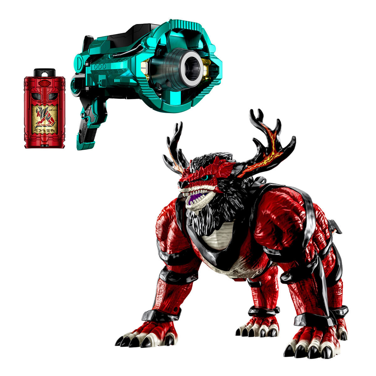 DX Omegahorn Kaiju Mecha A & Summoner Device Set - figure set