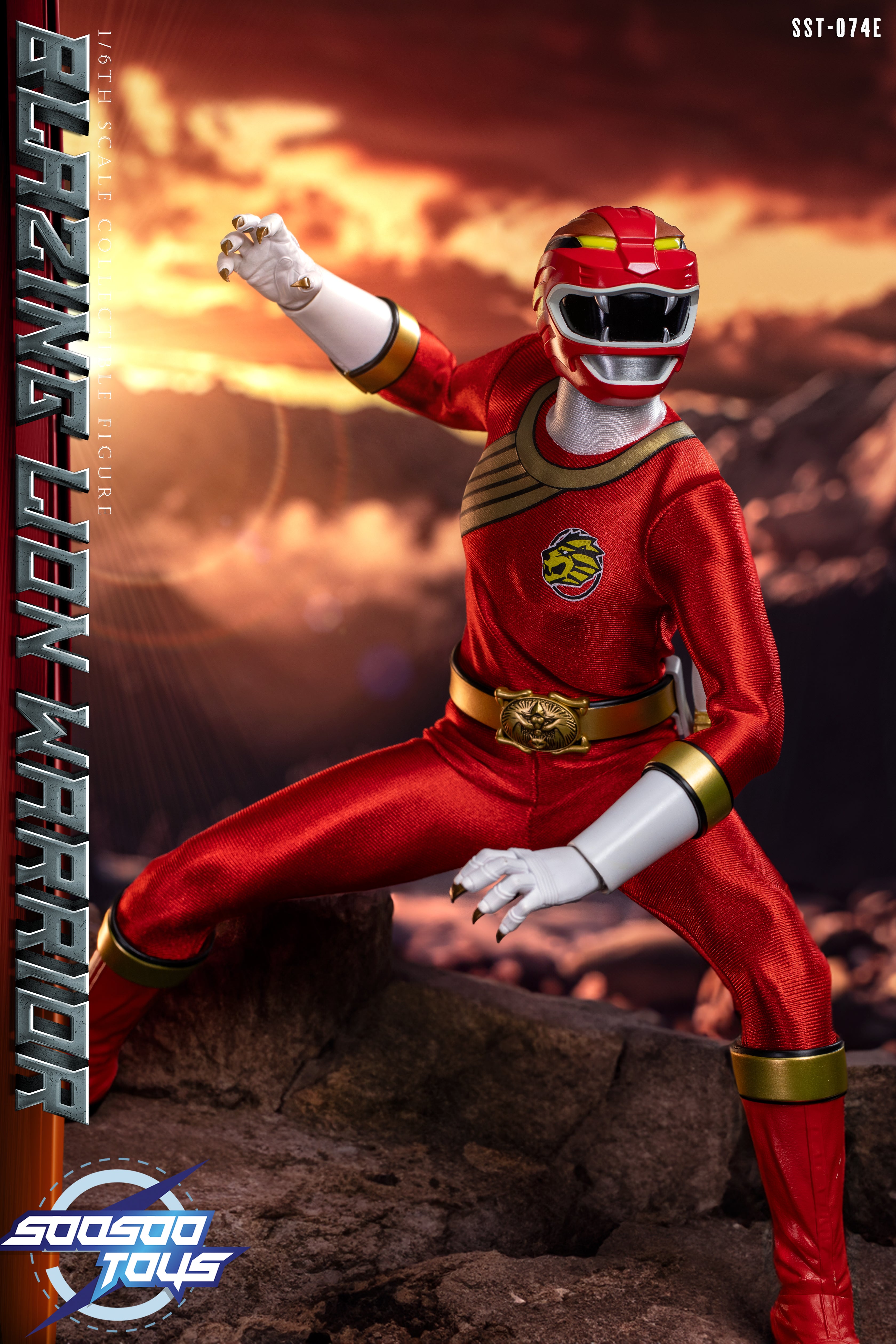 SST-075E Blazing Lion Warrior 1/6 Scale Action Figure