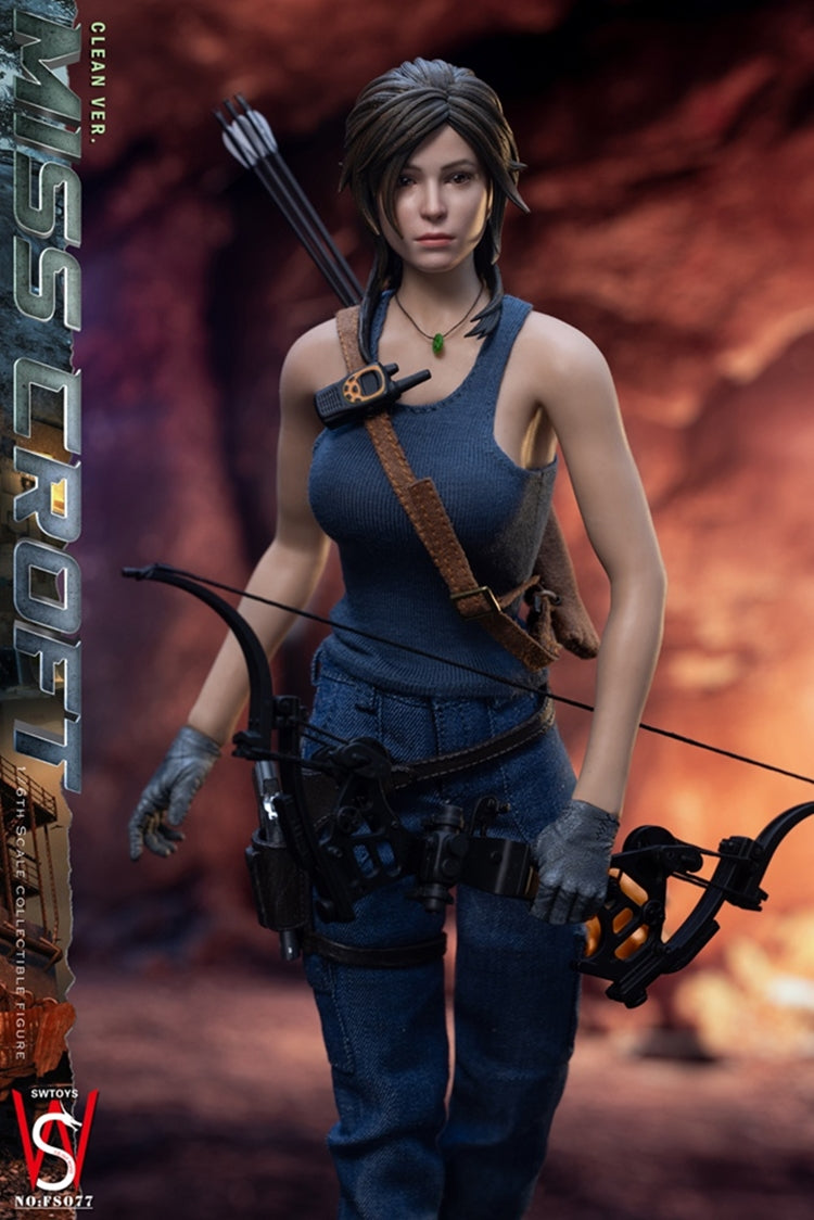 SWTOYS FS077 Miss Croft 1/6 Scale Figure