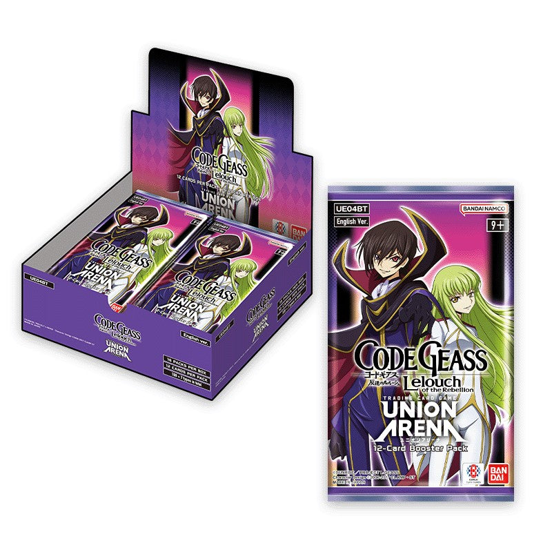 Code Geass: Lelouch of the Rebellion Union Arena Booster Box Code Geass: Lelouch of the Rebellion Union Arena Booster Box