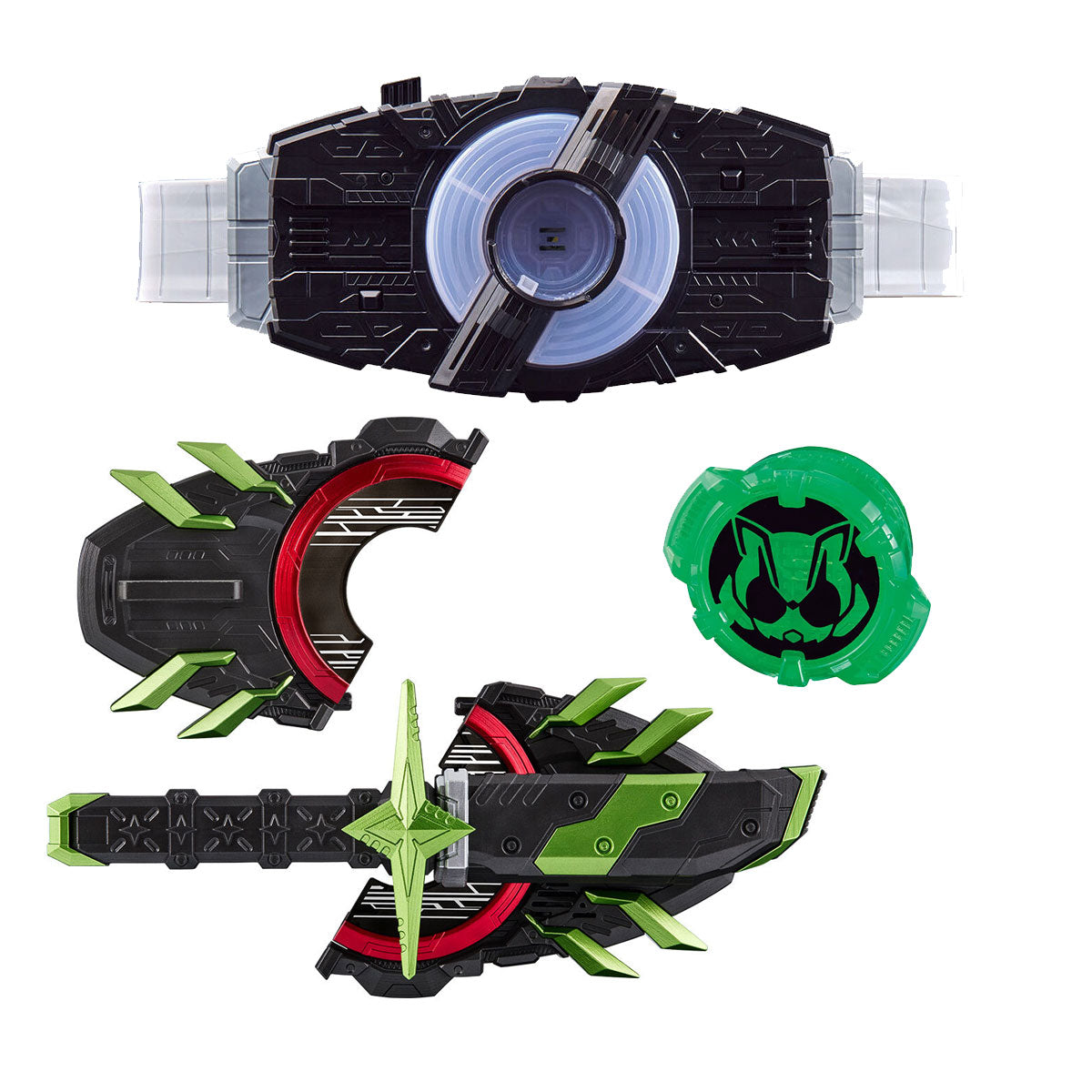 Dx Desire Driver & Dx Bujin Sword Raise Buckle Set