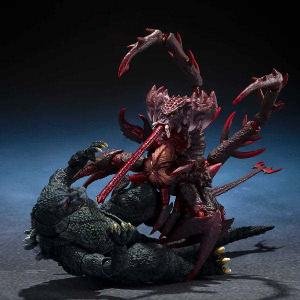 destroyah godzilla king of the monsters SH MonsterArts Godzilla Jr & Destoroyah Evolution Set