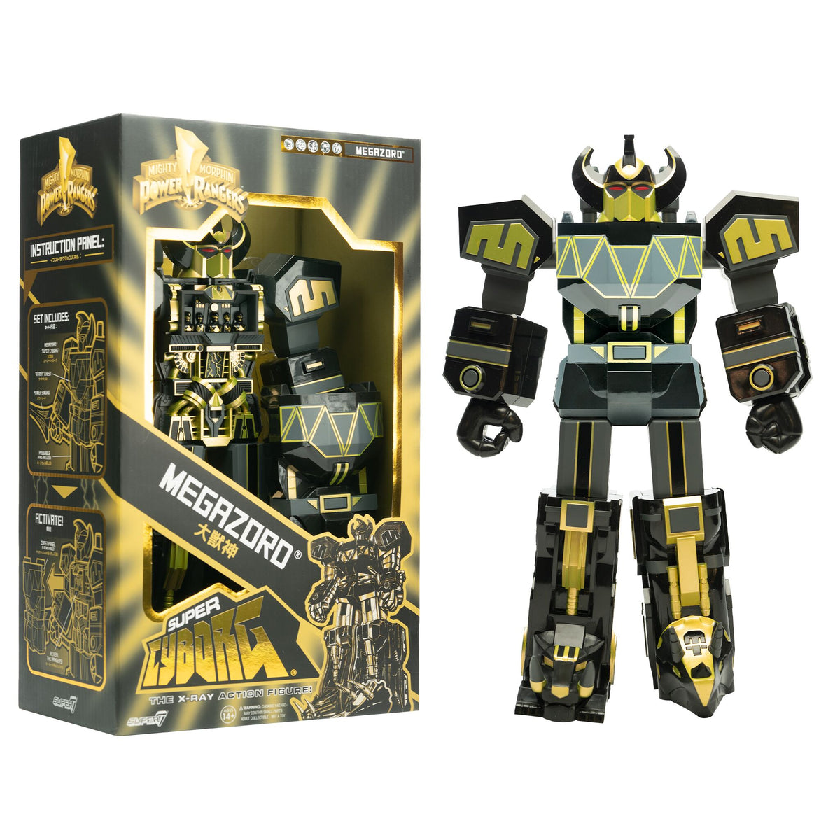 Super Cyborg Megazord - Black & Gold