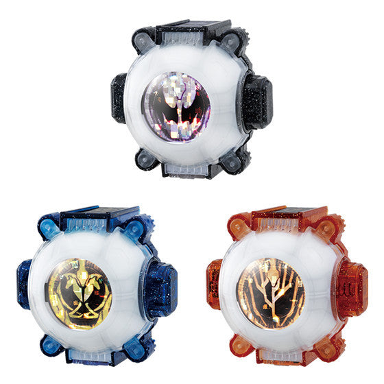 カメオガラス　6点 DX Dark Ghost, Napoleon & Darwin Kamen Rider Ghost Eyecon Set