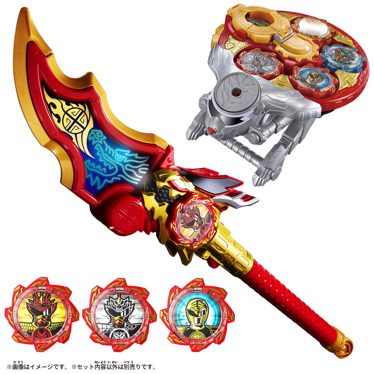 Don Brothers Additional Warrior Henshin Device & Shield Set