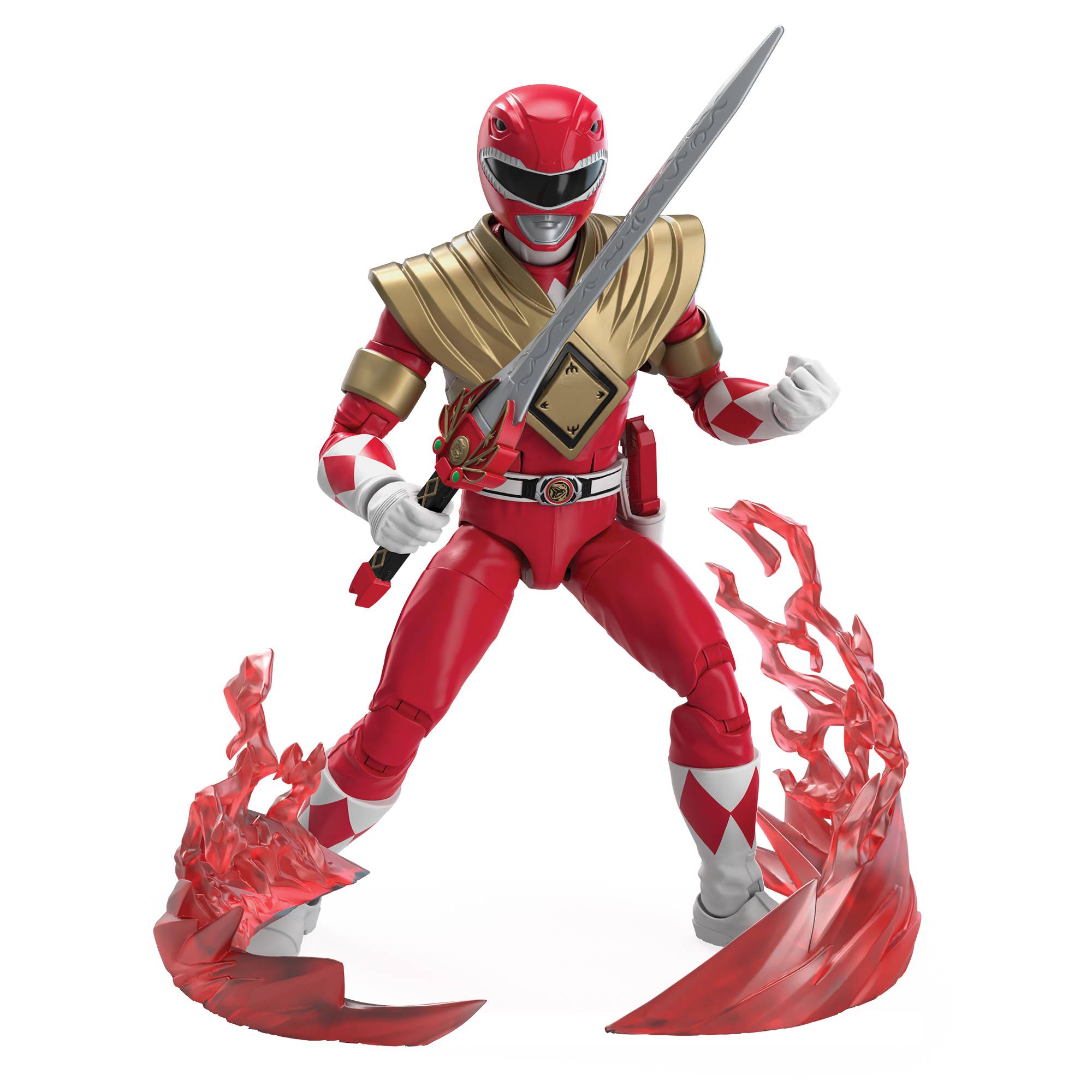 Mighty Morphin Power Rangers Red Ranger With Dragon Shield Mighty Morphin Power Rangers Red Ranger With Dragon Shield