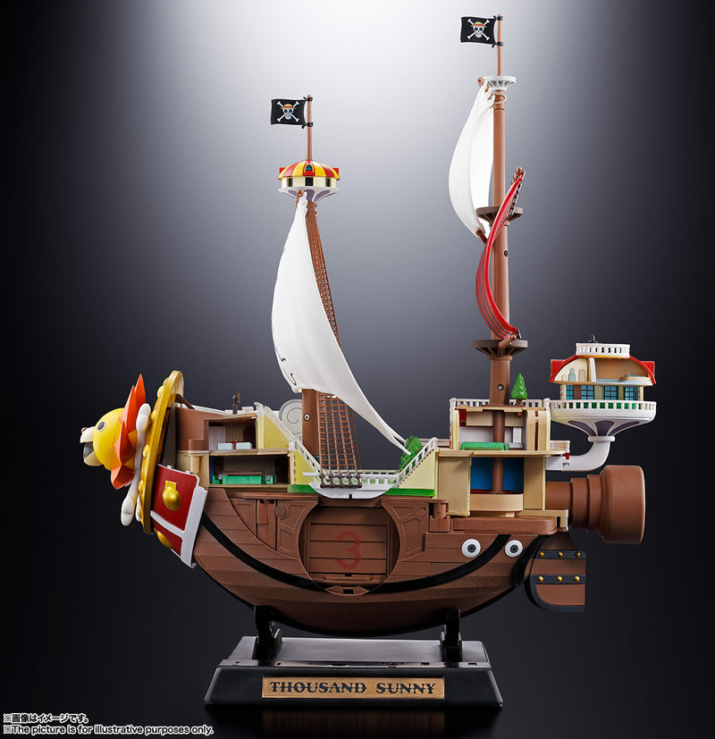 ONE PIECE Bateau Thousand Sunny Bandai DX