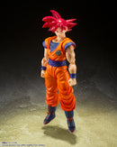 SH Figuarts Super Saiyan God Son Goku -Saiyan God of Virtue-