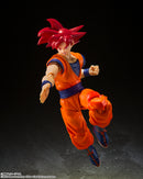 SH Figuarts Super Saiyan God Son Goku -Saiyan God of Virtue-