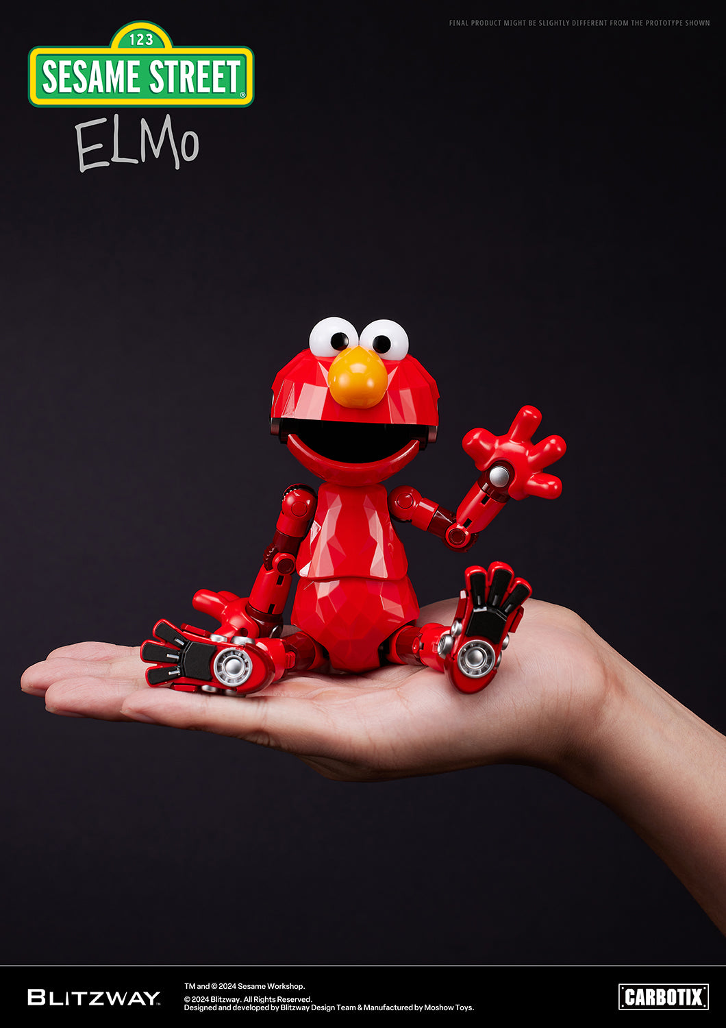 [PREORDER] CARBOTIX Elmo - Sesame Street