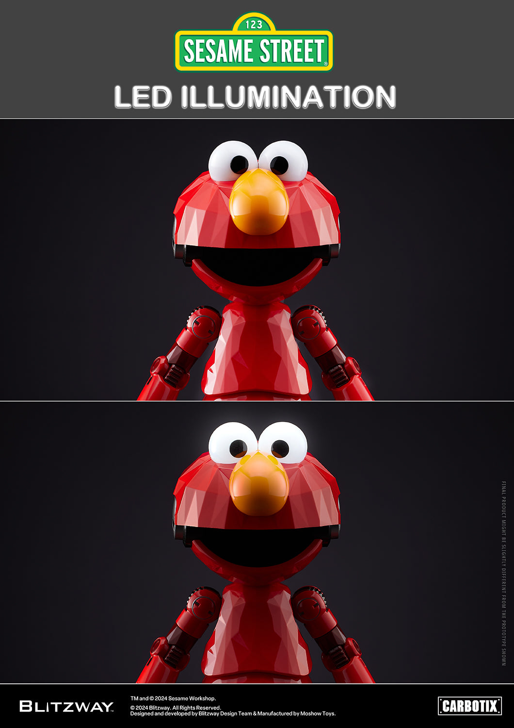 [PREORDER] CARBOTIX Elmo - Sesame Street