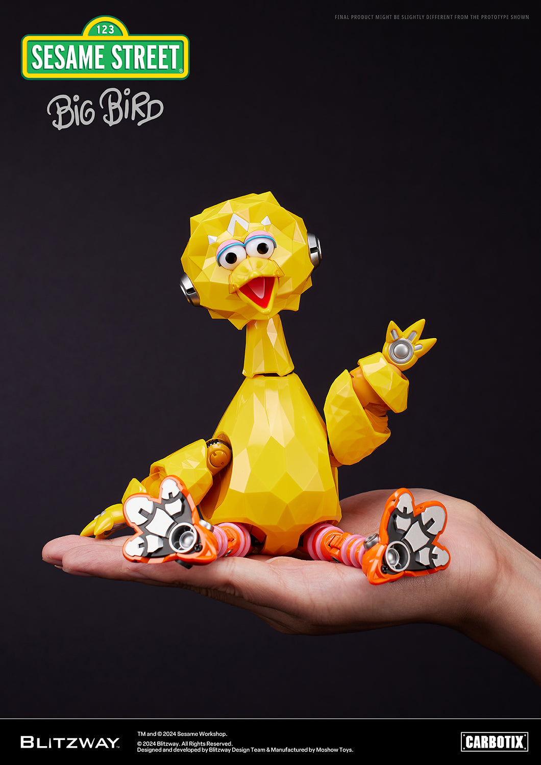 [PREORDER] CARBOTIX Big Bird - Sesame Street