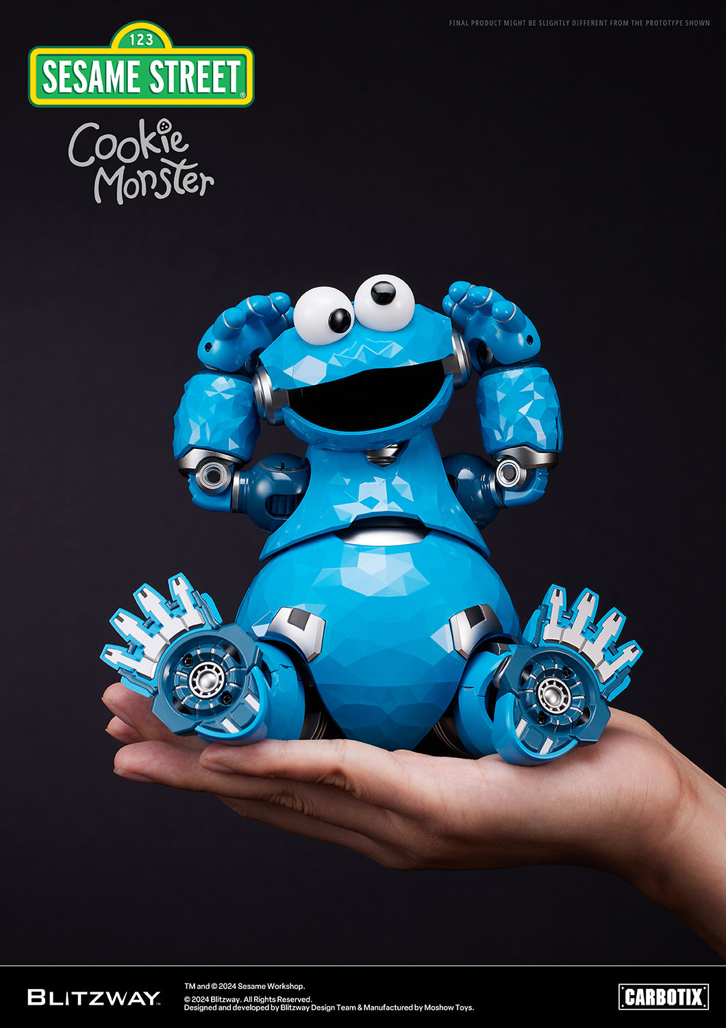 [PREORDER] CARBOTIX Cookie Monster - Sesame Street