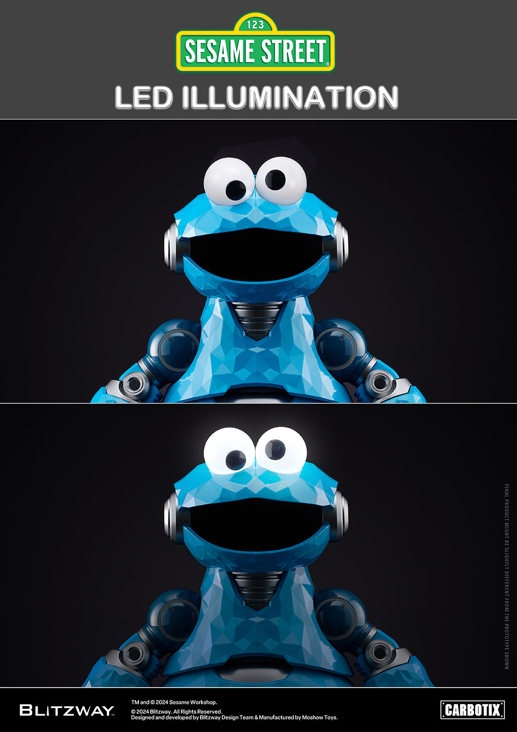 [PREORDER] CARBOTIX Cookie Monster - Sesame Street