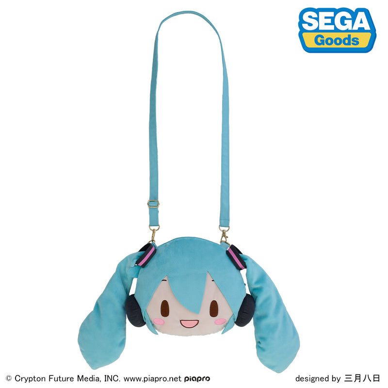 [PREORDER] Fuwa Petit Hatsune Miku Face M Shoulder Bag