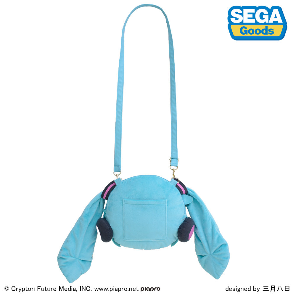 [PREORDER] Fuwa Petit Hatsune Miku Face M Shoulder Bag