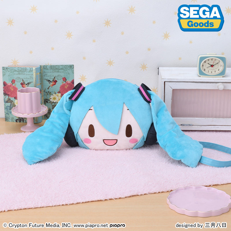 [PREORDER] Fuwa Petit Hatsune Miku Face M Shoulder Bag