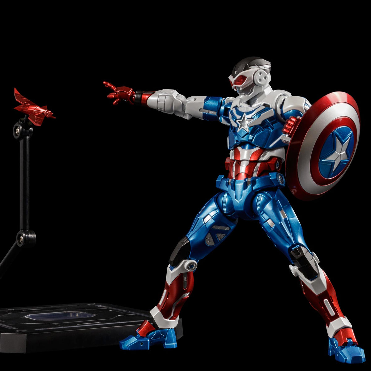 Fighting Armor Captain America (Sam Wilson Ver)