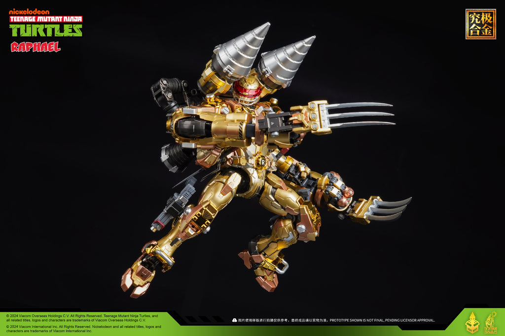 Tmnt Mecha Raphael Heatboys TMNT HB0068 Raphael Mecha - Golden Ver