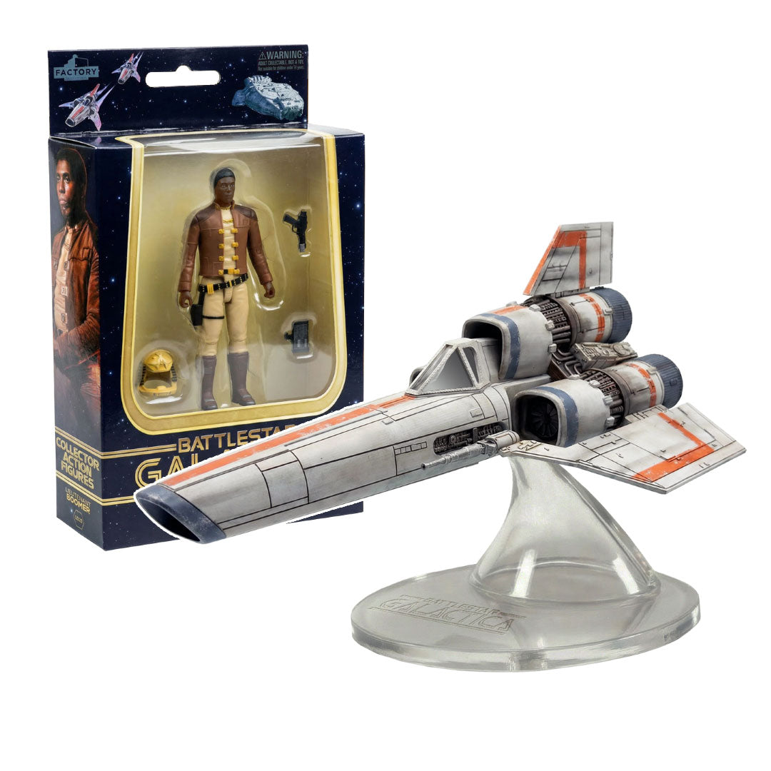 [PREORDER] Colonial Viper MkI Electronic Vehicle & Pilot Set - Battlestar Galactica
