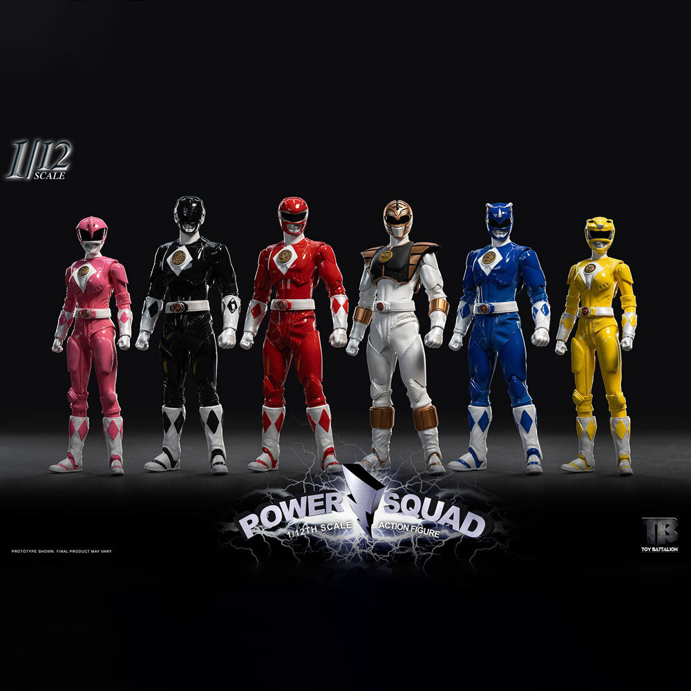 [PREORDER] Toys Battalion TB020 Power Squad 1/12 Scale Action Figures