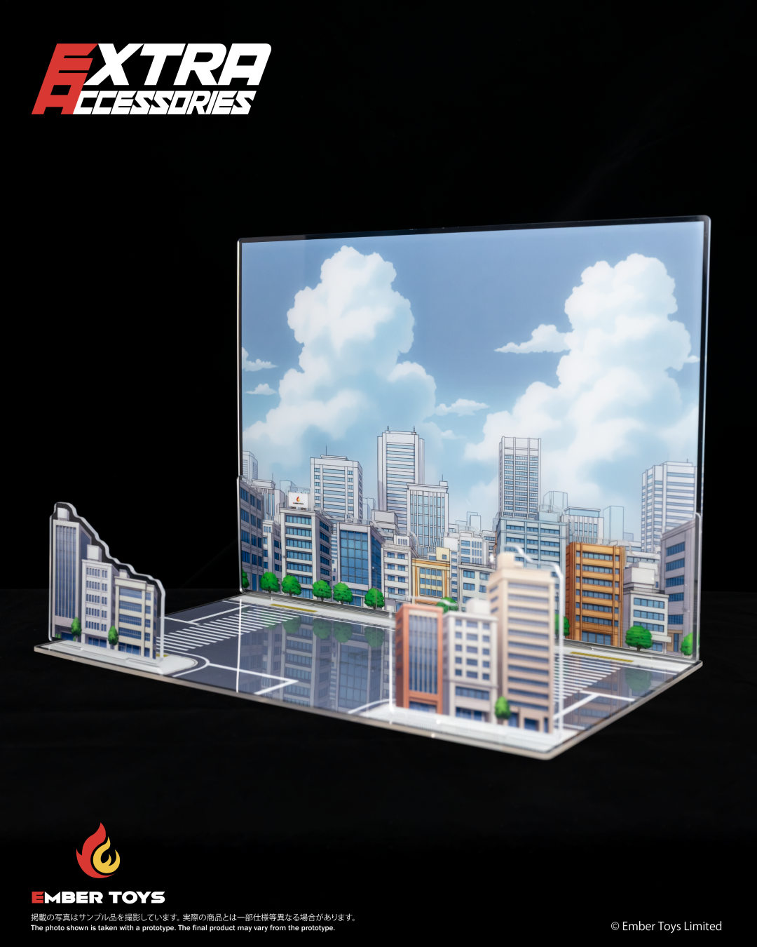 [PREORDER] Ember Acrylic Diorama - Street