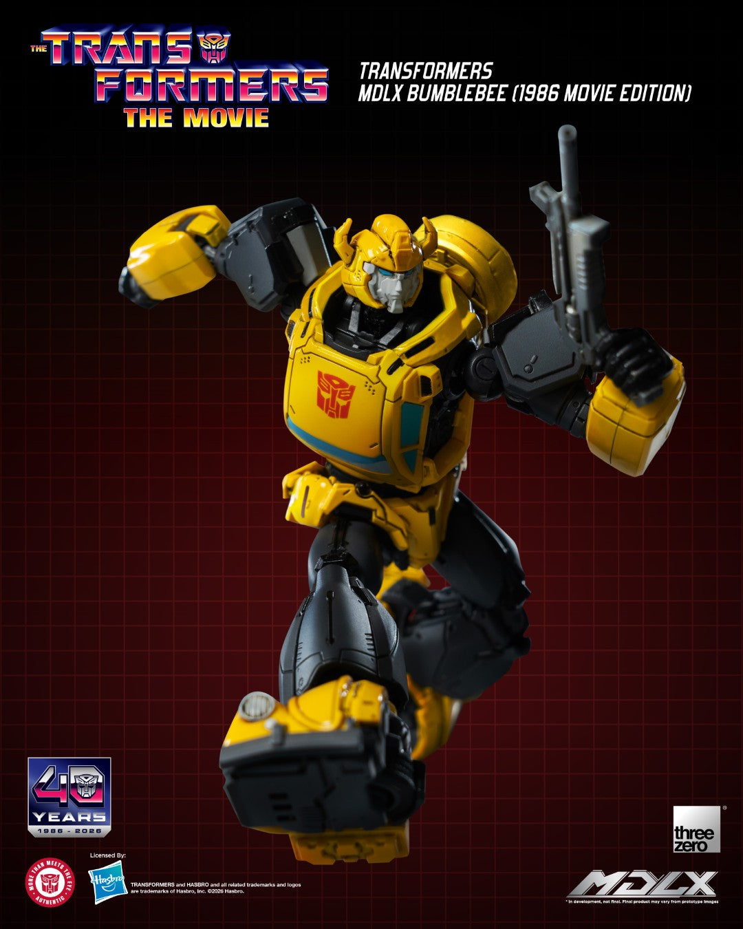 [PREORDER] MDLX Bumblebee (1986 Movie Edition) - Transformers
