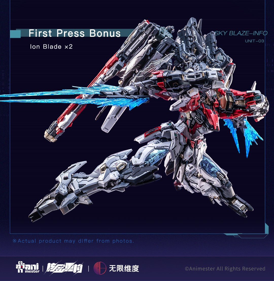 [PREORDER] Animester Crystal Envoy Unit 03 Sky Blaze 1/72 Model Kit