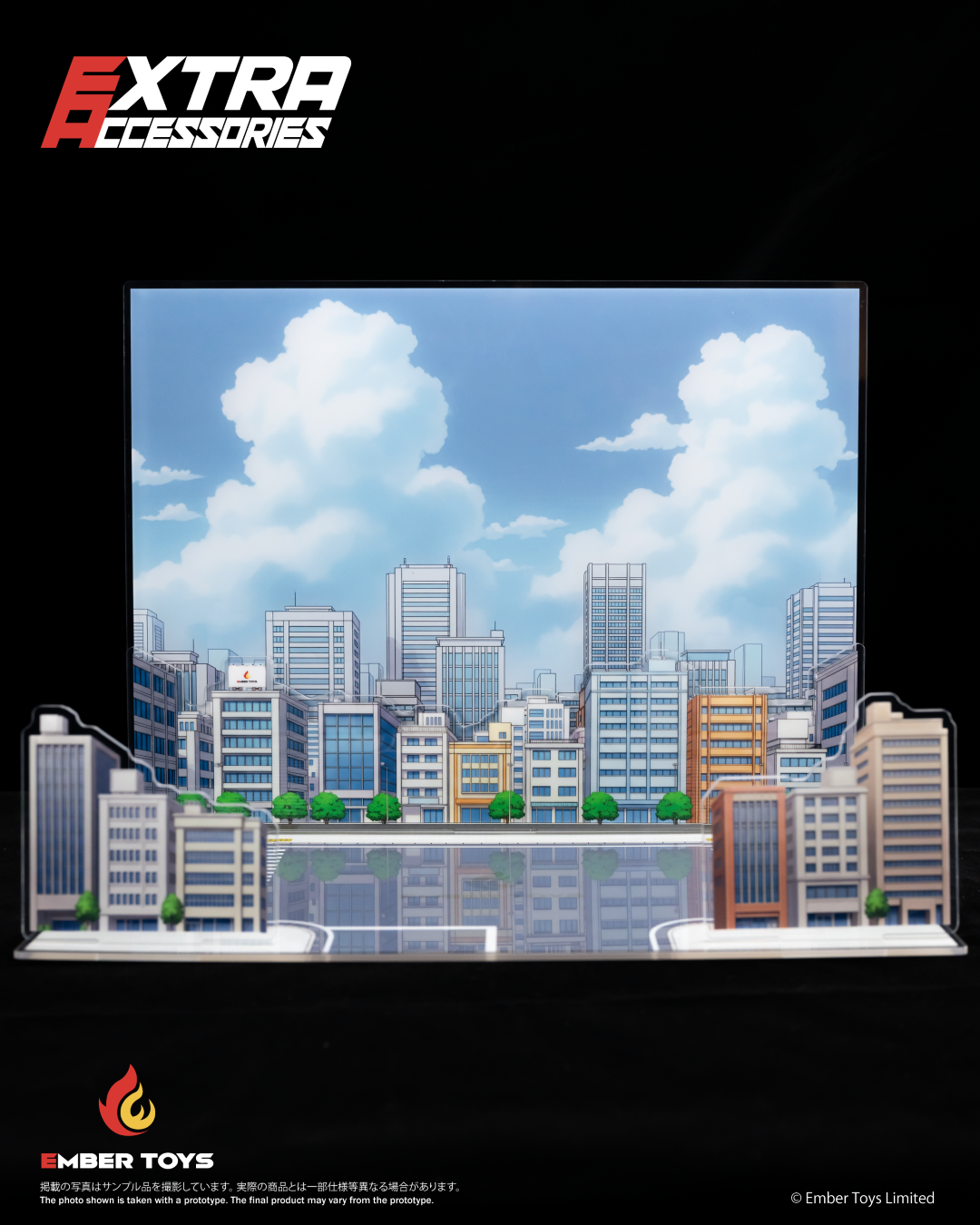 [PREORDER] Ember Acrylic Diorama - Street