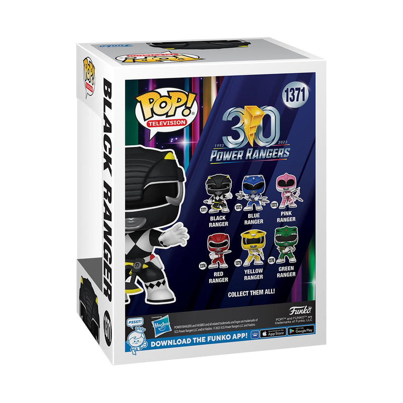 Mighty Morphin Black Ranger 30th Anniversary Pop! Vinyl Figure