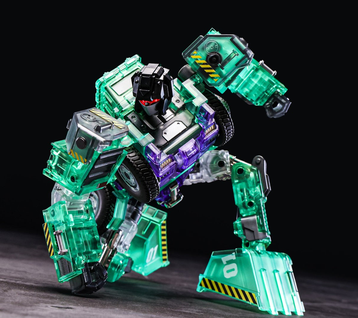 [PREORDER] Mecha Invasion Giant Legion GLA-01-06C Titan Crystal Version