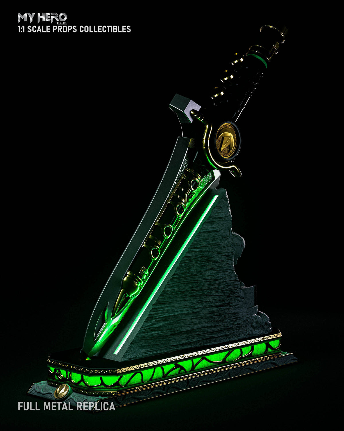 [PREORDER] My Hero Studios 1:1 Scale Green Ranger Dragon Dagger