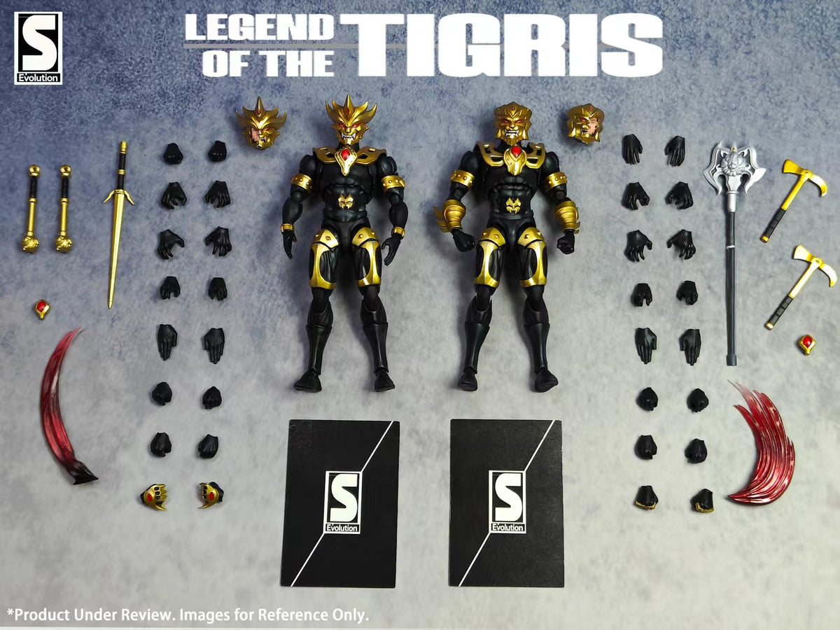 [PREORDER] Supreme Evolution Kyle & Leon 1/12 Figure Set - Country of Beasts Tigris Legend