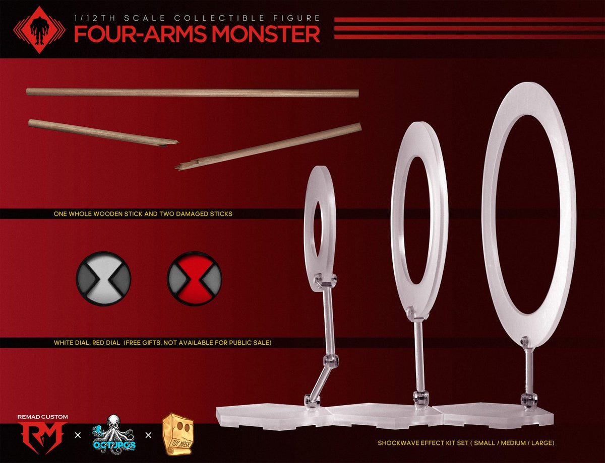 [PREORDER] Dial Hero Four-Arms Monster 1/12 Figure