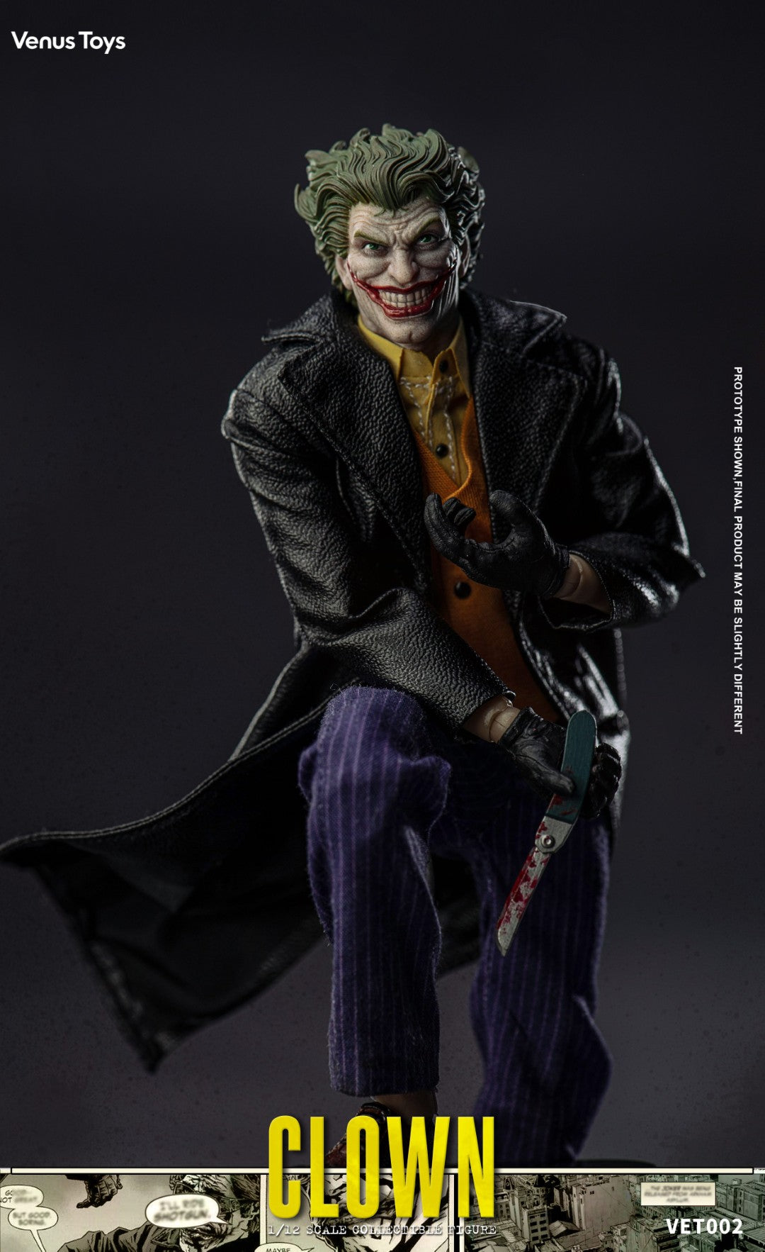 [PREORDER] Venus Toys The Clown 1/12 Scale Action Figure