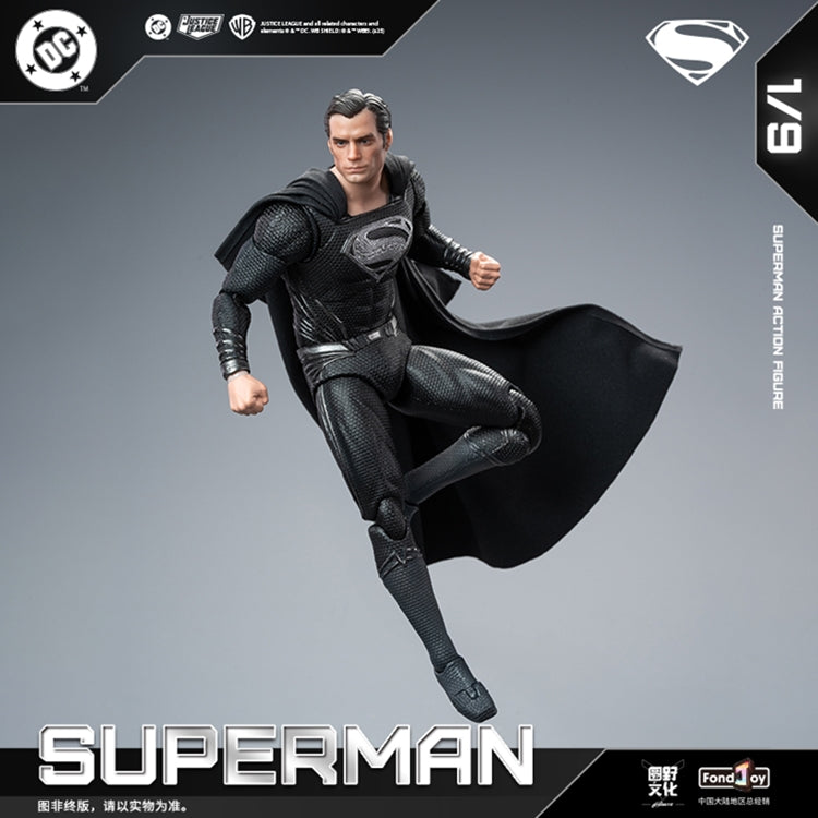 FondJoy DC1026 Black Superman 2.0 (1/9 Scale Action Figure)