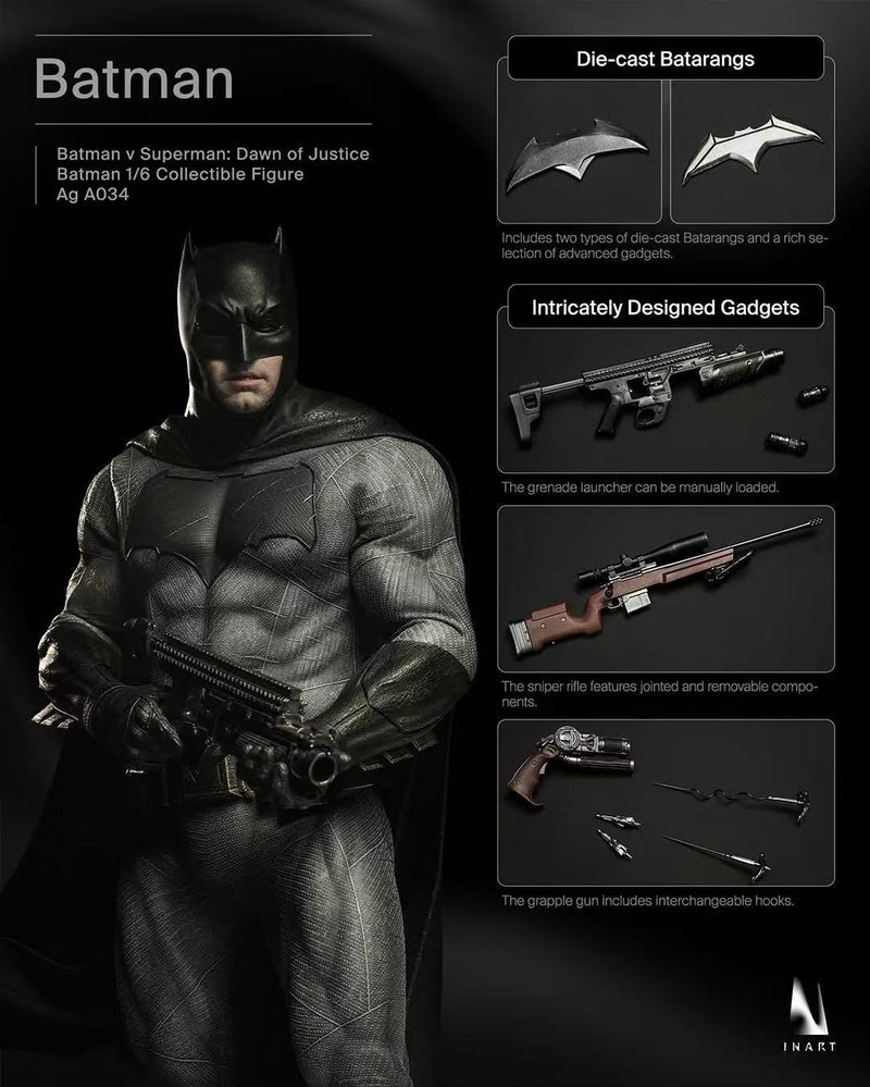 INART Batman - BVS: Dawn of Justice 1/6 Collectible Figure