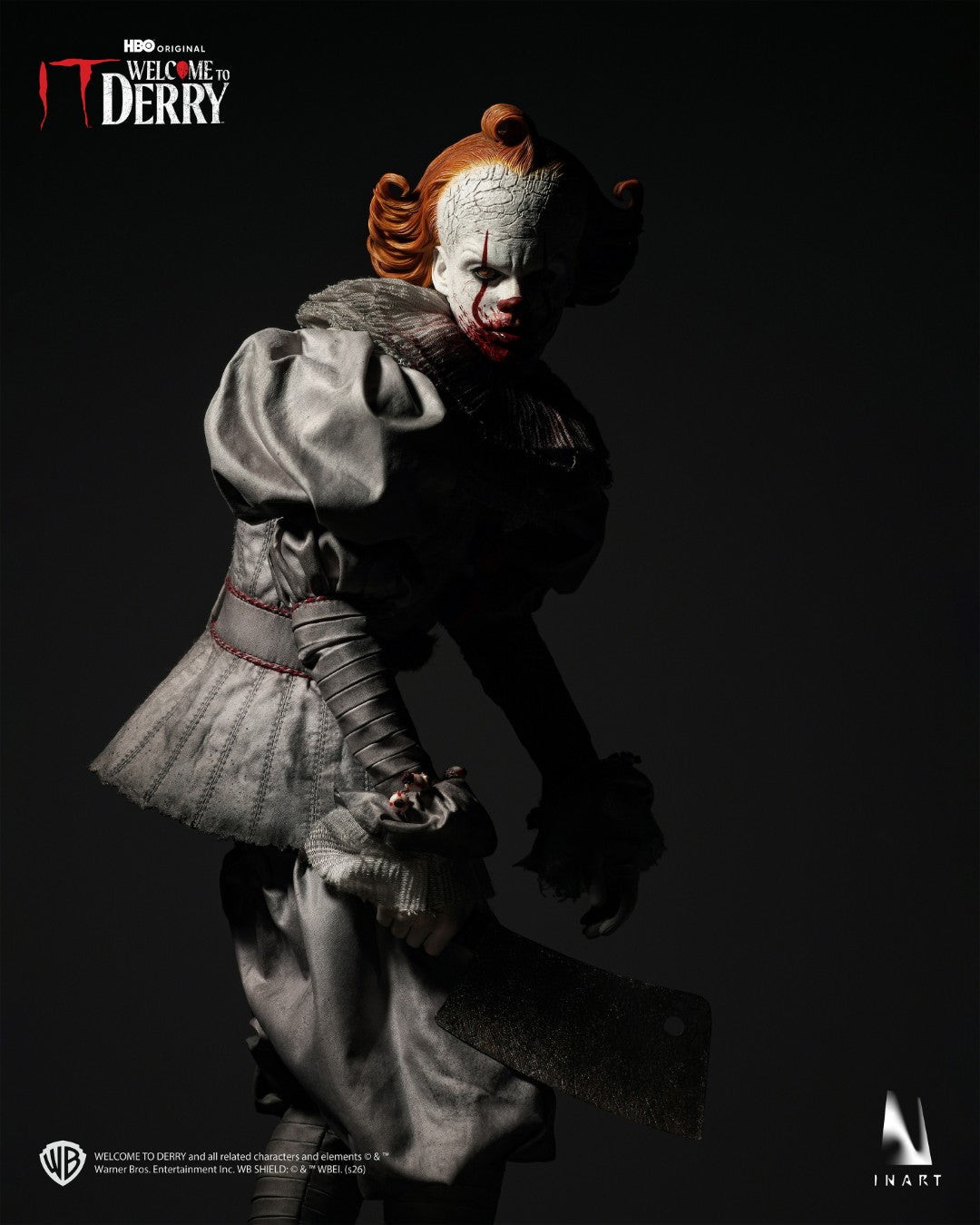 [PREORDER] INART Pennywise 1/6 Collectible Figure - IT: Welcome to Derry