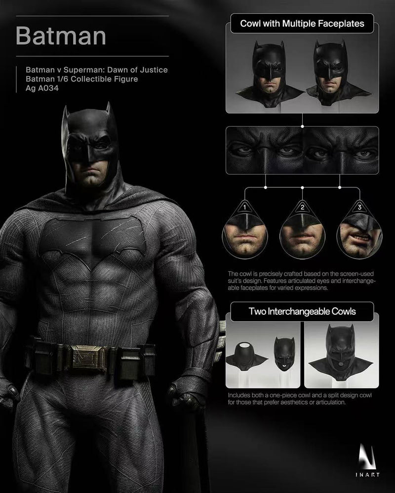 INART Batman - BVS: Dawn of Justice 1/6 Collectible Figure