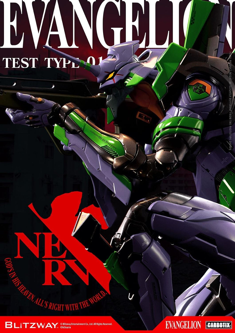 Blitzway CARBOTIX Evangelion Unit‑01 Test Type