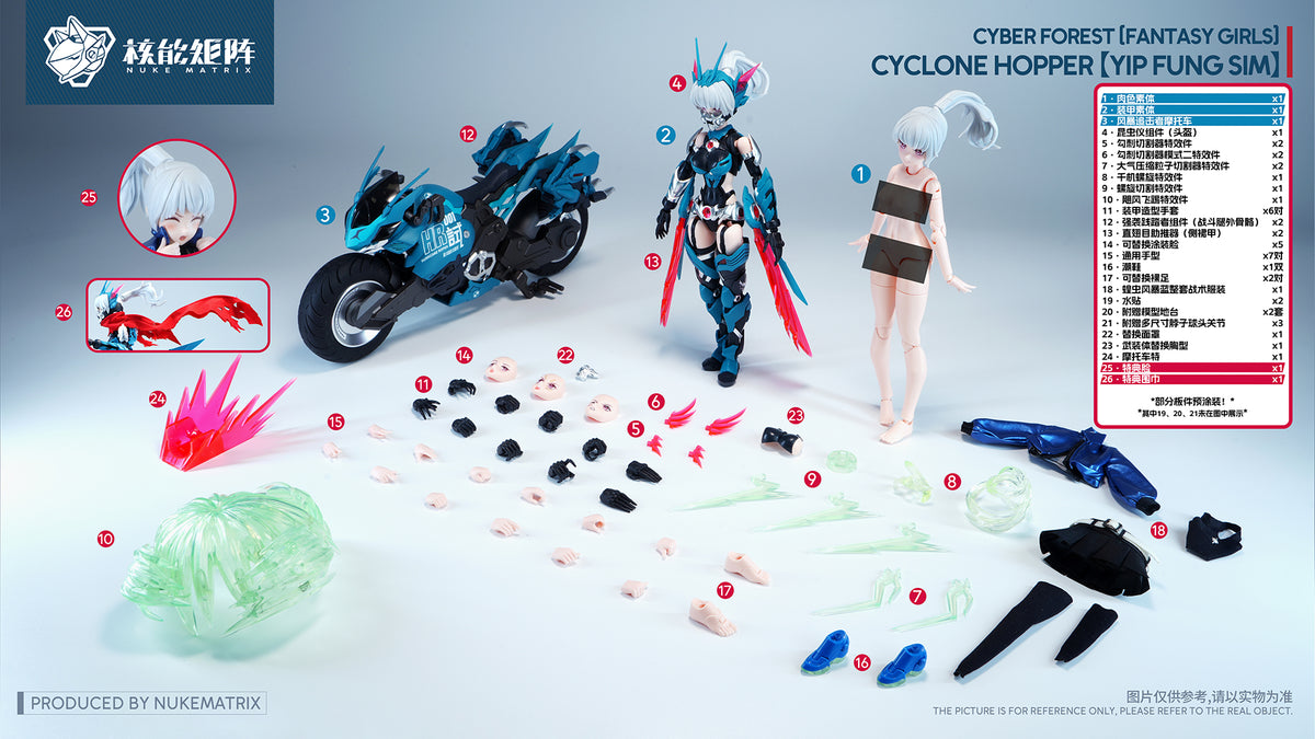 [PREORDER] Cyber Forest Fantasy Girls Cyclone Hopper