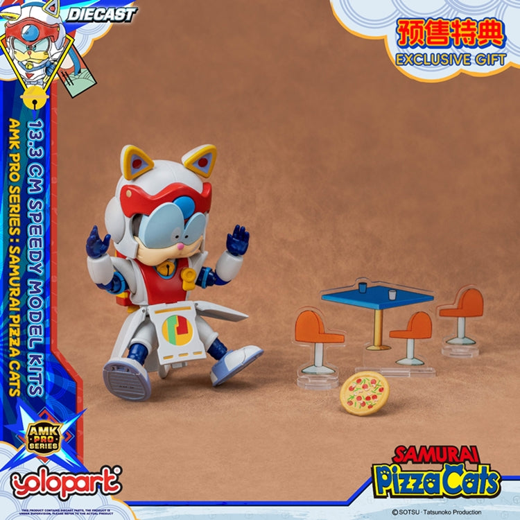 [PREORDER] YoloPark AMK Pro Series: Samurai Pizza Cats - Speedy