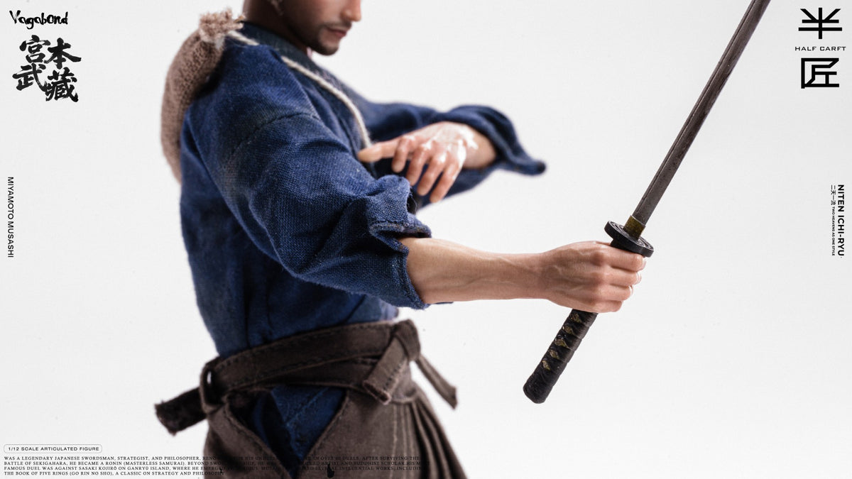 [PREORDER] Half Craft Musashi Miyamoto 1/12 Action Figure