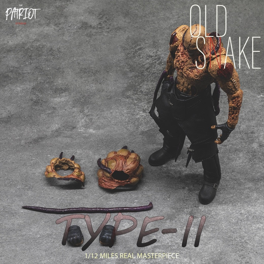 [PREORDER] Patriot Studio Old Snake Type-1 & II 1/12 Action Figures