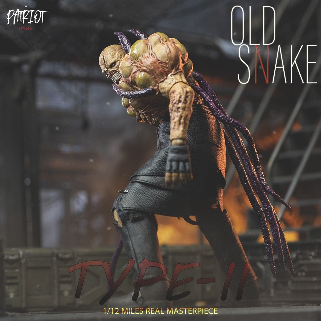 [PREORDER] Patriot Studio Old Snake Type-1 & II 1/12 Action Figures