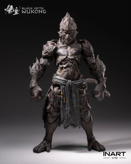 [PREORDER] INART Stone Monkey 1/12 Action Figure - Black Myth Wukong