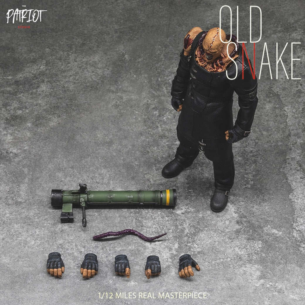 [PREORDER] Patriot Studio Old Snake Type-1 1/12 Action Figure