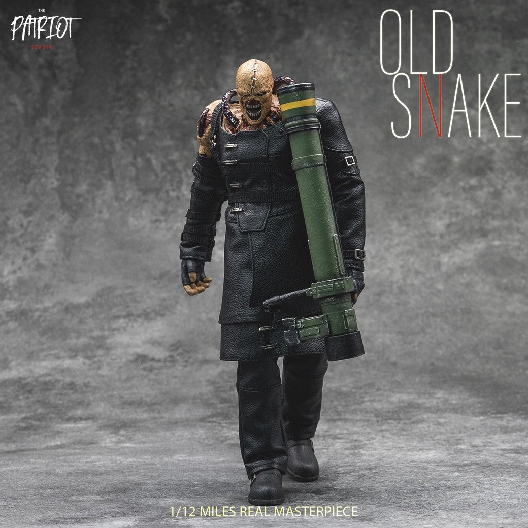 [PREORDER] Patriot Studio Old Snake Type-1 & II 1/12 Action Figures