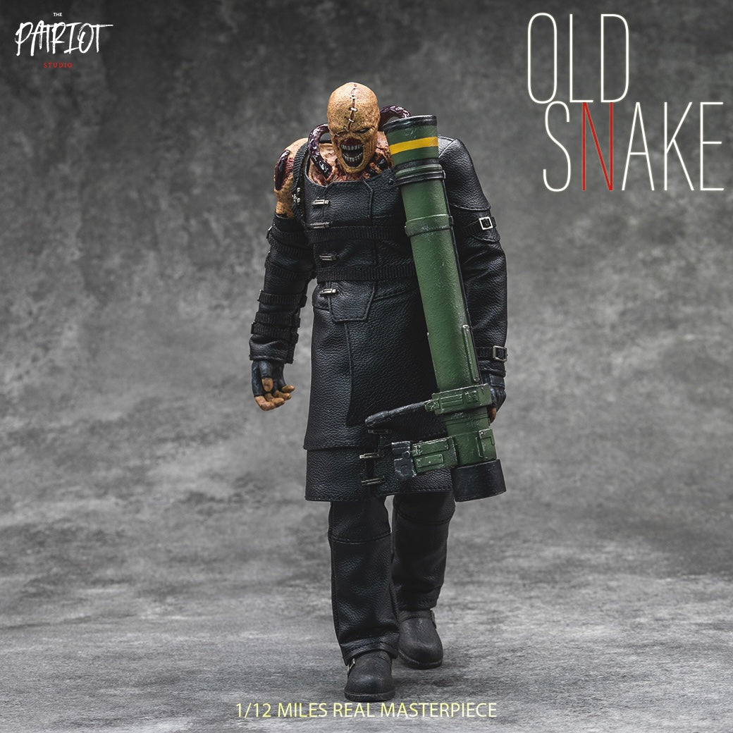 [PREORDER] Patriot Studio Old Snake Type-1 1/12 Action Figure