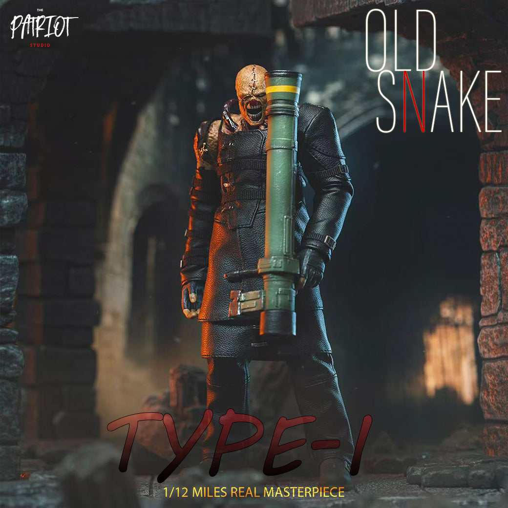 [PREORDER] Patriot Studio Old Snake Type-1 1/12 Action Figure